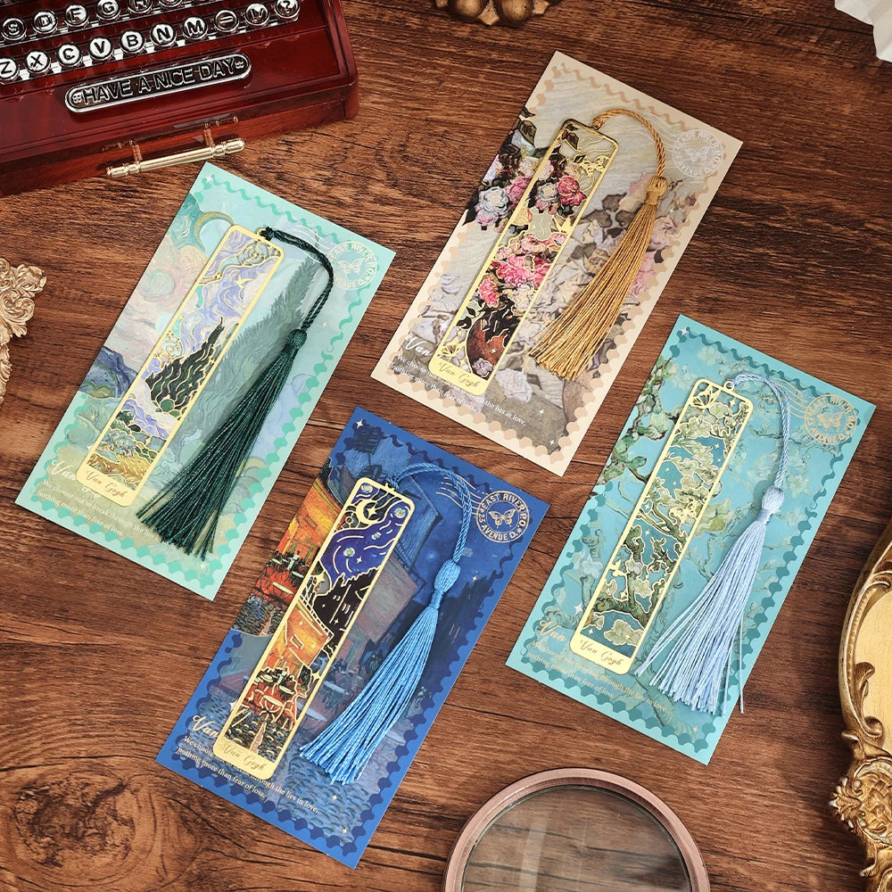 📚 Elegant Floral Bookmark – A Timeless Treat for Readers & Teachers Alike! 🌸 - ThiGui