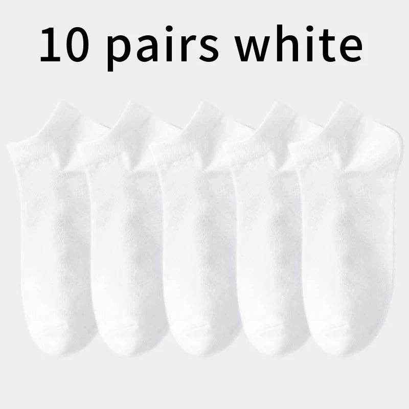 🧦Comfy Cotton Ankle Socks – 10 Pairs of Soft, Breathable Everyday Winners for Your Little Dynamo! - ThiGui