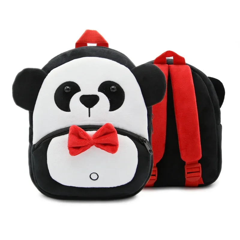 🦁 Cuddly Animal Backpack – Soft Plush Bag for Little Adventures! 🎒💛 - ThiGui