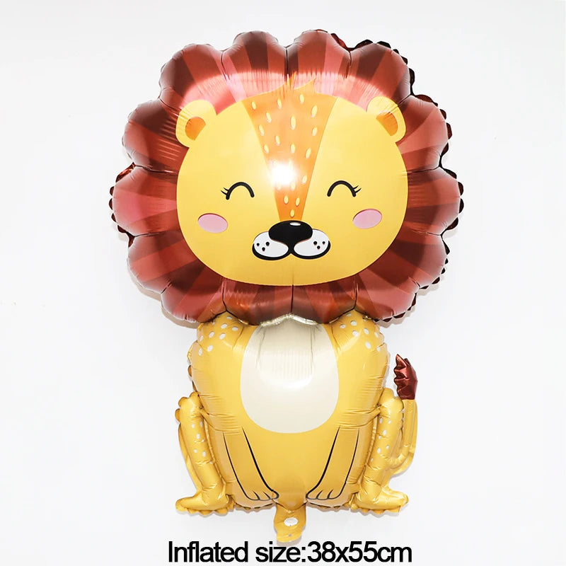 🎉 Wild Jungle Animal Balloons – Safari Party Magic with Lions, Tigers & More! 🐯🎈 - ThiGui