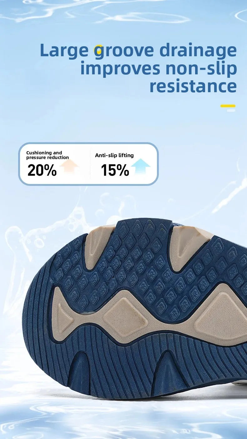 🏖️ Cool, Comfy & Ready to Go! Boys' Slip-On Sandals for Summer Adventures ☀️👣 - ThiGui