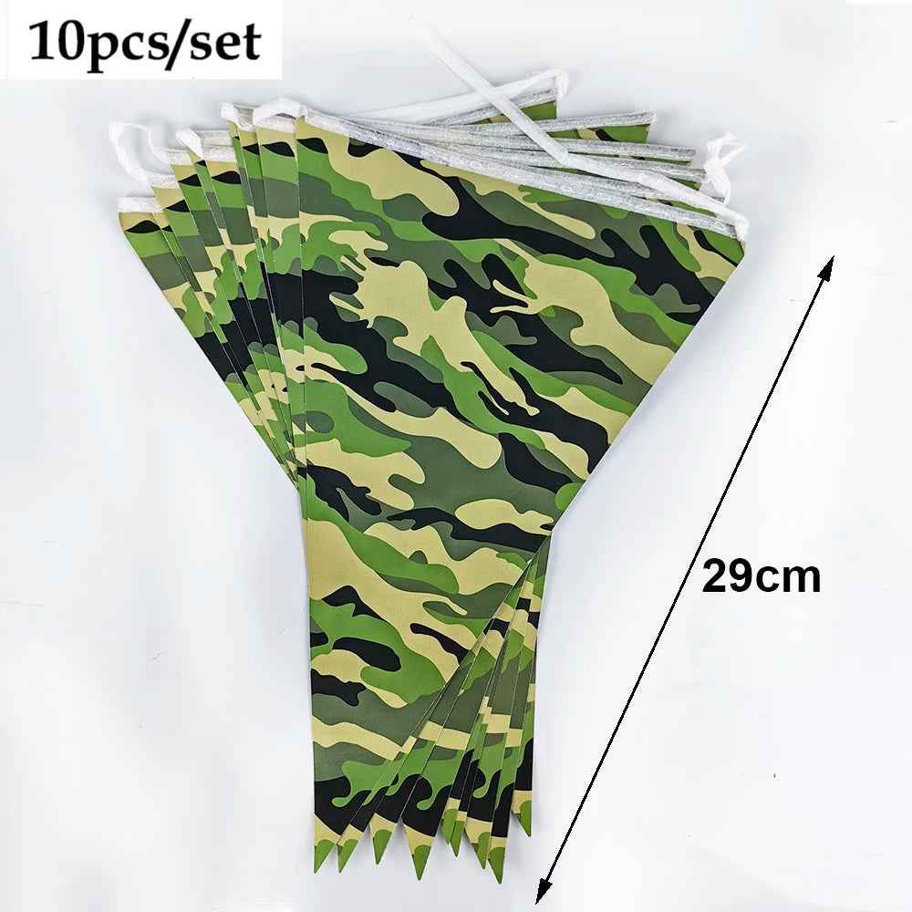 🪖The Ultimate Camouflage Party Set – Turn Your Boy's Birthday Into an Army Adventure! - ThiGui