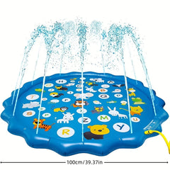 💦 Splash Time! Water Sprinkler Mat for Kids & Pets – Garden Fun All Summer 🐾🌞 - ThiGui