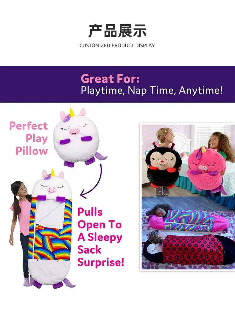 🐻 Ultra-Soft Animal Sleep Sack for Kids 💤 – Snuggle, Snooze & Smile! - ThiGui