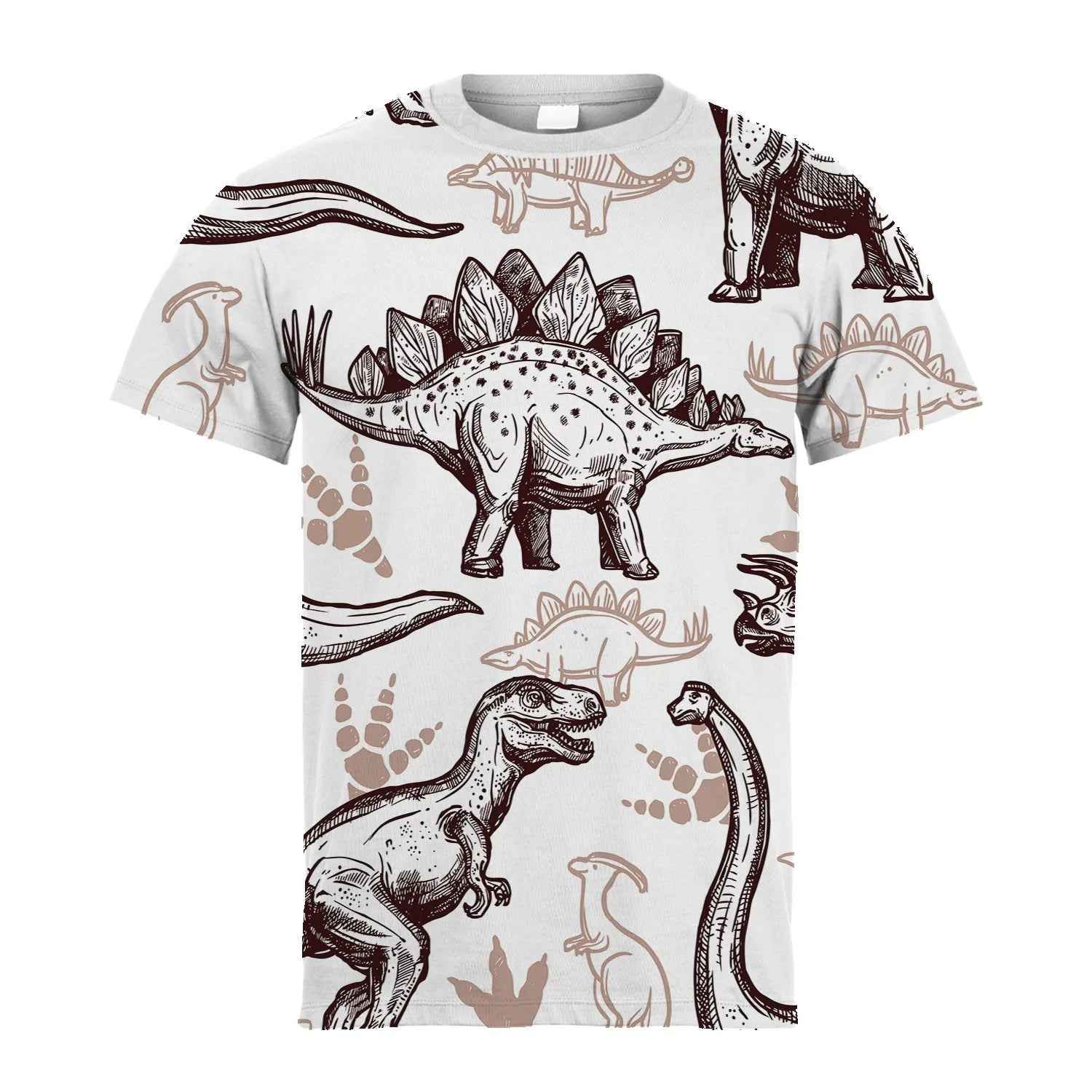 🦖Dino-Mite Summer Fun Tee for Little Adventurers - ThiGui