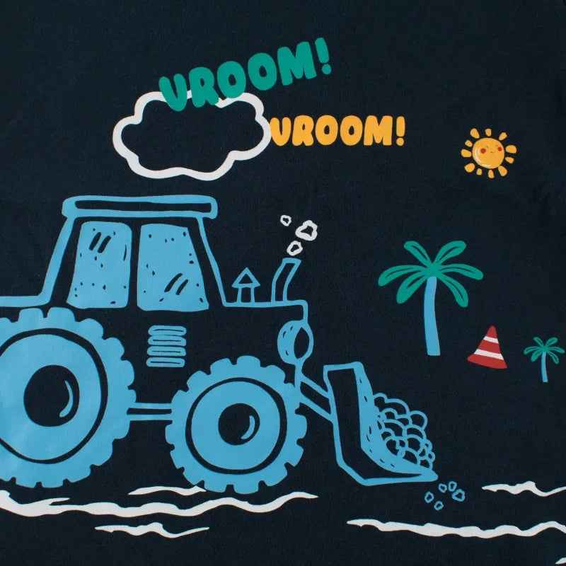 🎉 Cartoon Coolness! Comfy Summer Tees for Active Boys (2–10Y) 🧒☀️ - ThiGui