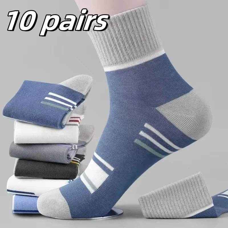 🧦Comfy Cotton Ankle Socks – 10 Pairs of Soft, Breathable Everyday Winners for Your Little Dynamo! - ThiGui