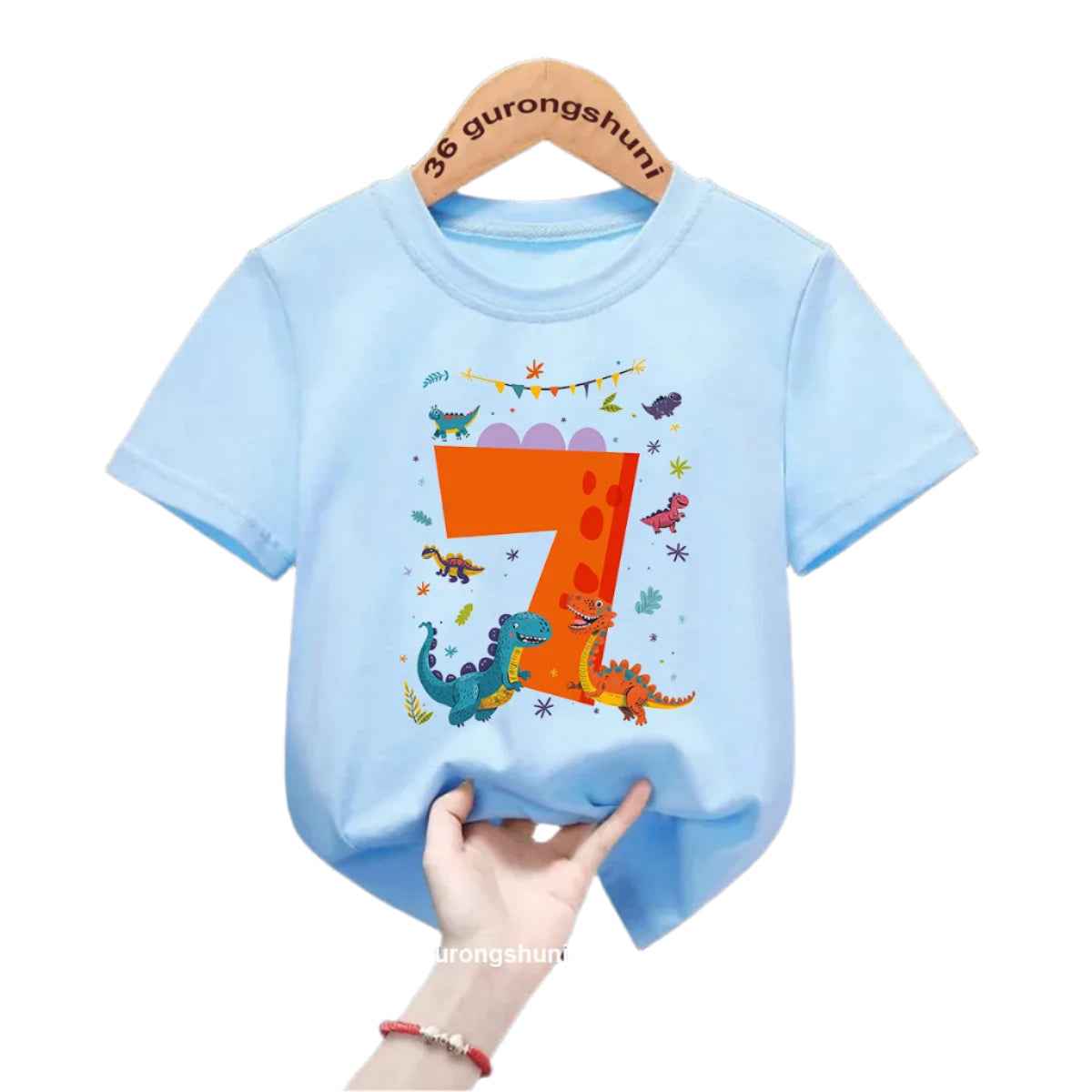 🎉Birthday Dino T-Shirt for Boys – Fun Ages 1 to 9! - ThiGui