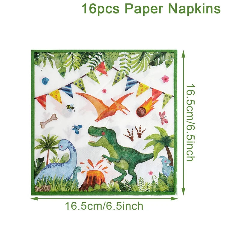 🦖 Roarsome Dino Tableware Set – Make His Birthday Wild & Easy! 🎉🍽️ - ThiGui