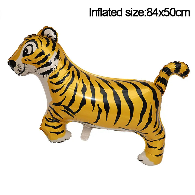 🎉 Wild Jungle Animal Balloons – Safari Party Magic with Lions, Tigers & More! 🐯🎈 - ThiGui