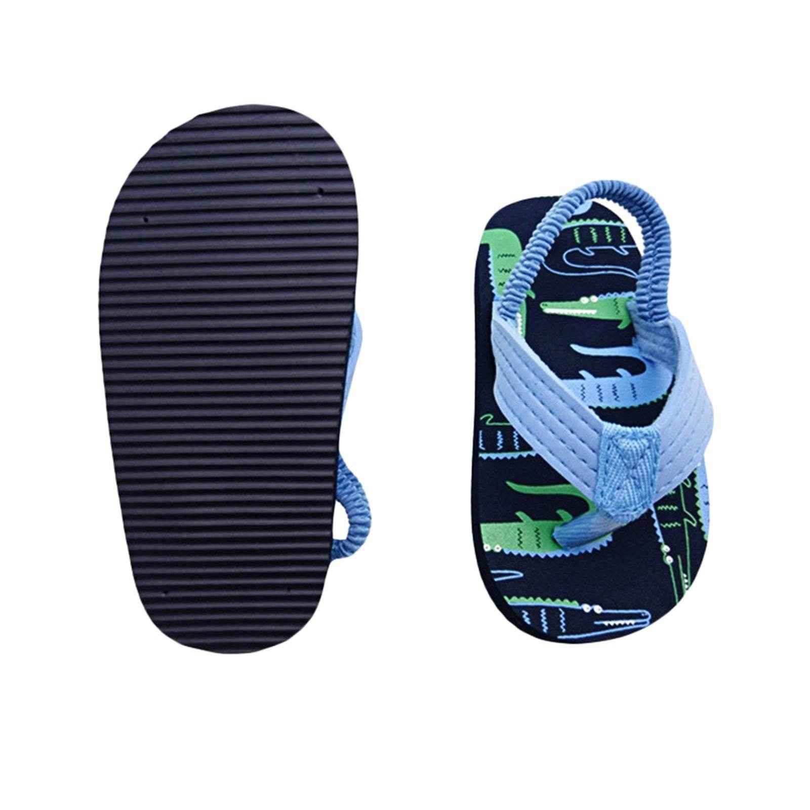 👟Beach-Ready Flip-Flops with Back Strap – Splash-Proof Summer Fun for Boys! - ThiGui