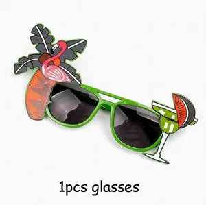🦩 Party in Paradise – Tropical Luau Glasses for Endless Summer Fun! 🍍😎 - ThiGui