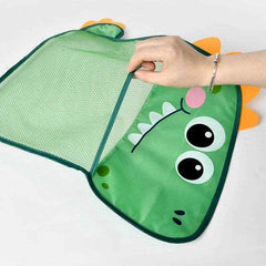 🦖 Dino-Magic Bathtime Buddy – Fun Organizer for Water Toys & Bathroom Bliss! - ThiGui