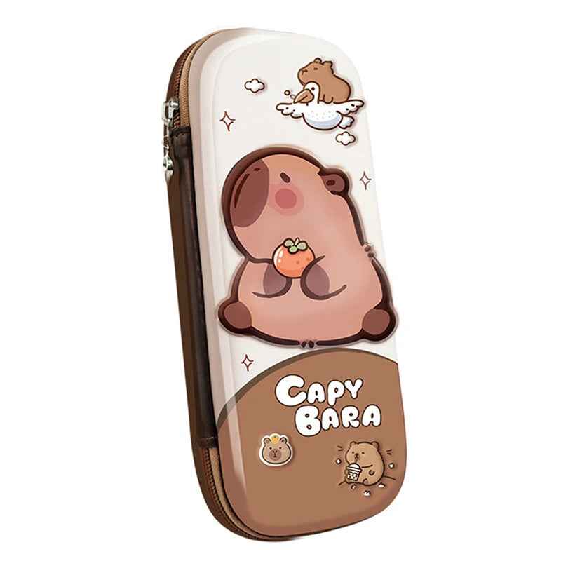 ✂️ Capybara Power Case – 3D Hard Shell Pencil Box That’s Tough, Cute & School-Proof - ThiGui
