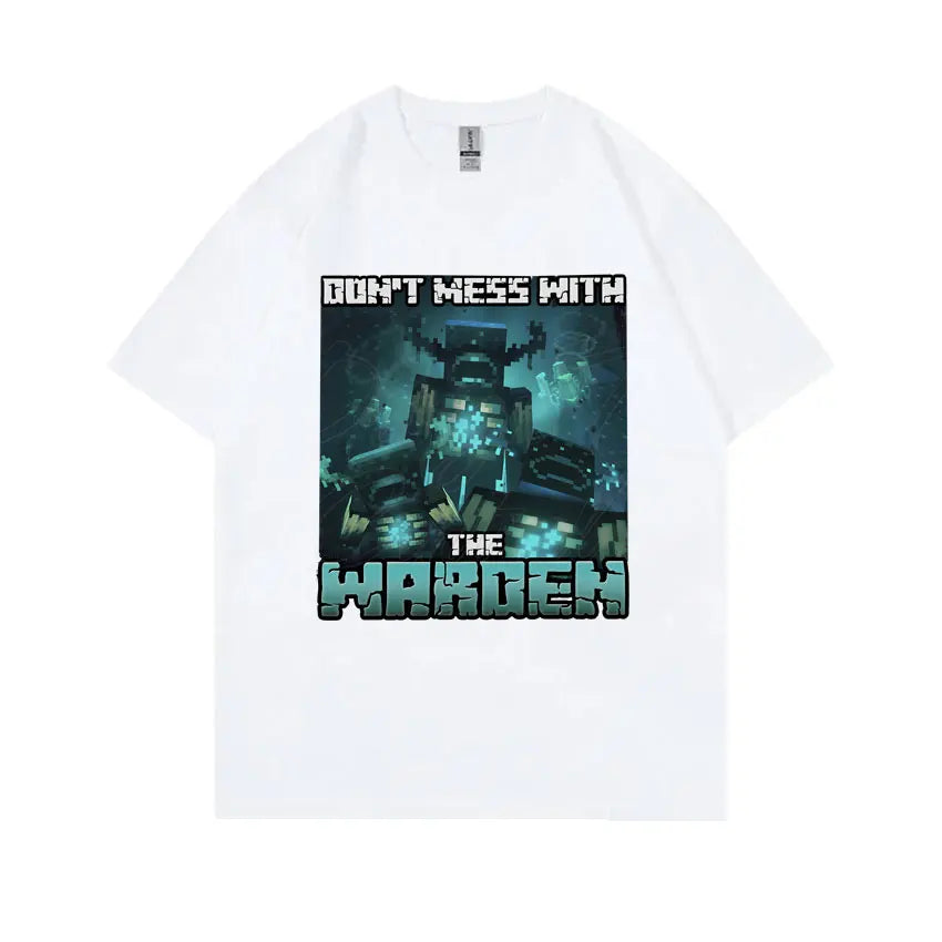 Game On Warden Tee 🎮🔥 Soft 100% Cotton Oversized Fun for Cool Boys - ThiGui
