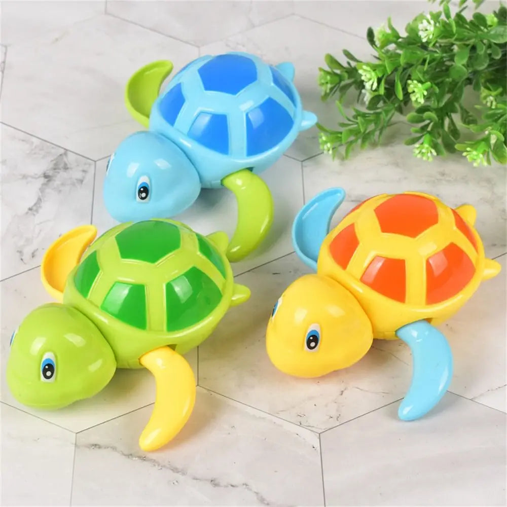 💦Wind-Up Turtle Bath Toy – Splish, Splash, and Giggles Guaranteed! 🛁 - ThiGui