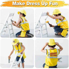 🔧Little Builder Costume Set – Dress-Up Fun for Boys Who Love Big Machines! - ThiGui