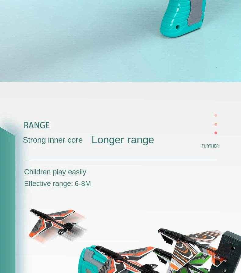 🌞Aircraft Launcher Game for Boys Who Love Outdoor Flying Fun and Friendly Competitions - ThiGui