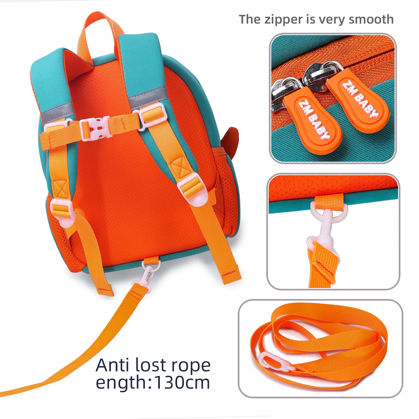 🎒🦕 Dino Preschool Backpack – Soft, Comfy & Roarrr-some for Little Explorers! 🌈👶 - ThiGui