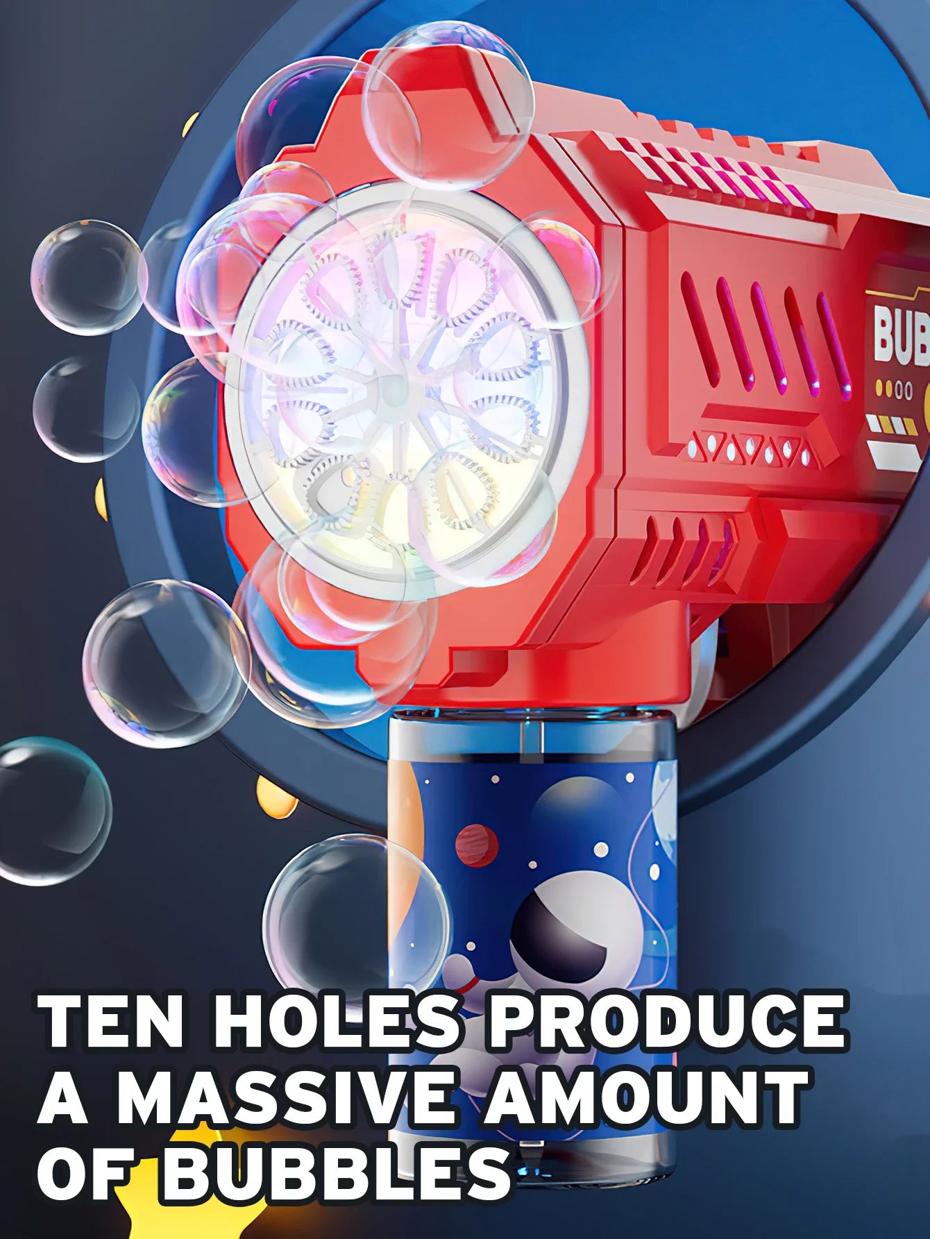 ✨ LED Bubble Blaster – Colourful, Automatic Fun for Energetic Boys! 🫧🔫 - ThiGui
