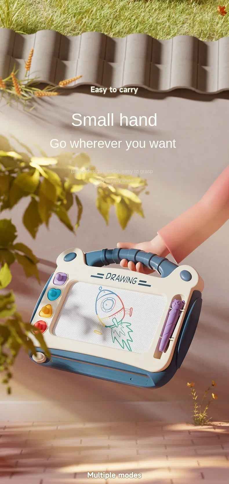 🎨No Mess, Just Magic! The Magnetic Drawing Board Every Creative Boy Will Love - ThiGui