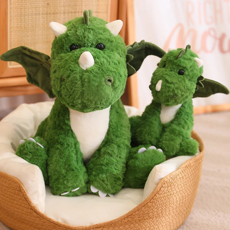 🦕 From Egg to Snuggle – Magical Dinosaur Plush for Roaring Cuddles! 💚🥚 - ThiGui
