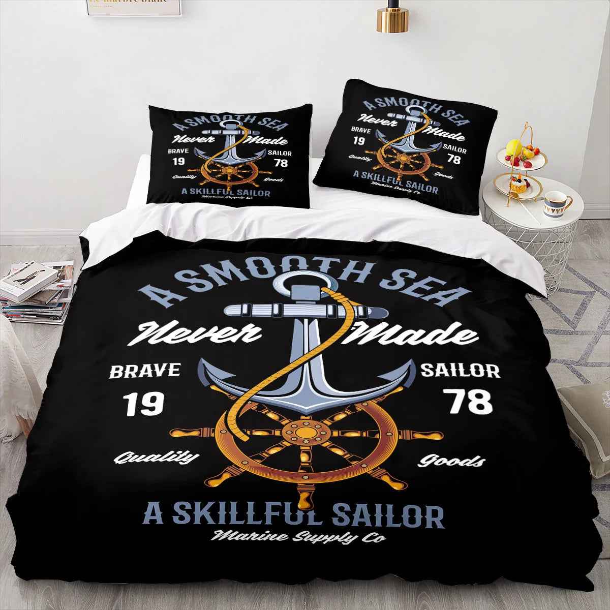 ⚓ Set Sail to Sleep! Nautical Bedding Boys Will Love - ThiGui