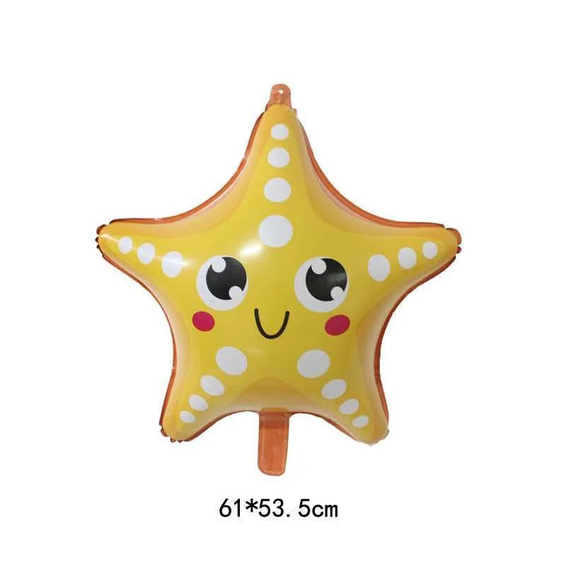 🐠 Under the Sea Birthday Balloon Set – Dive into a Magical Ocean Party! 🌊🎈 - ThiGui