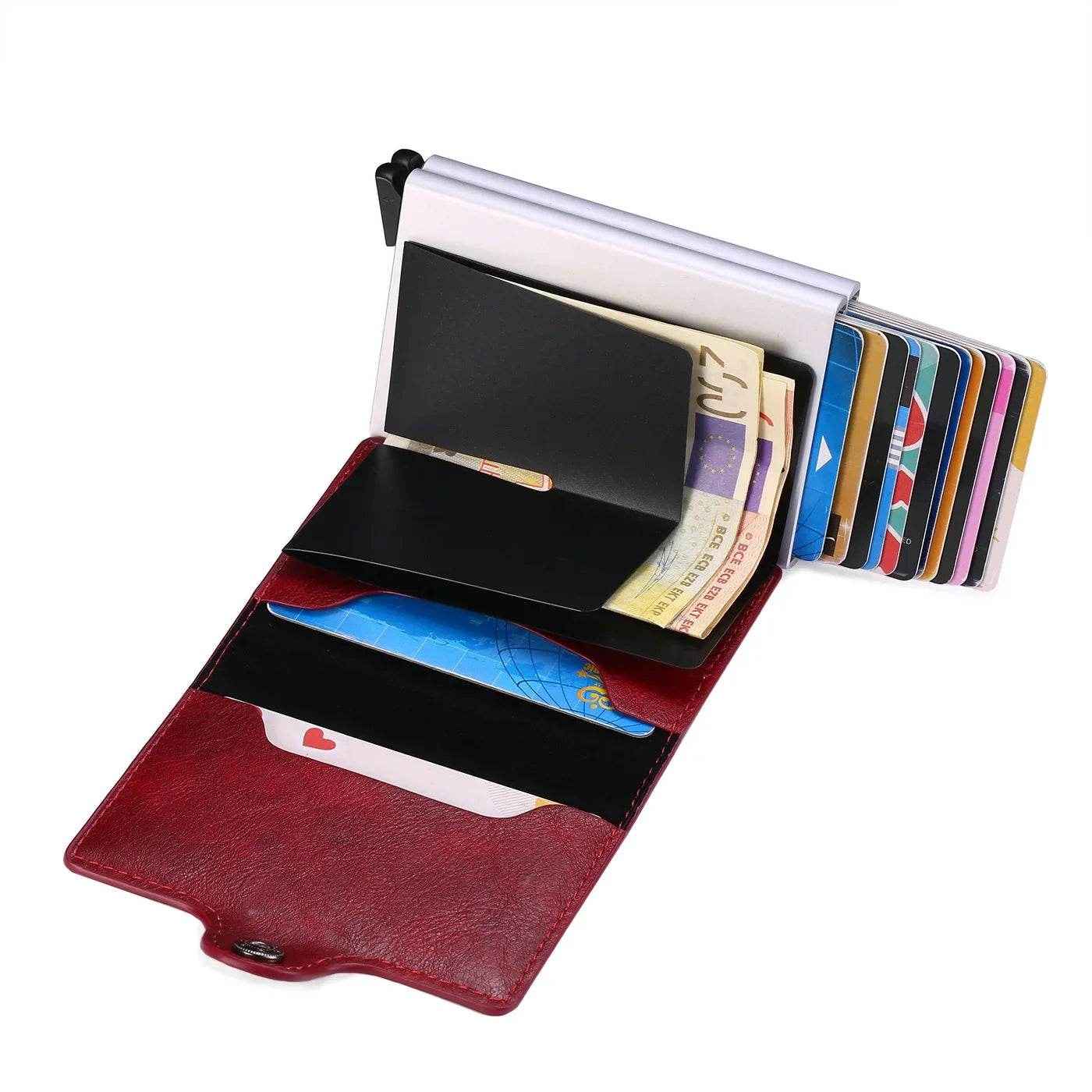 🧲 RFID Carbon Fiber Mini Wallet – Slim, Safe & Super Handy for Every Dad on the Go! - ThiGui