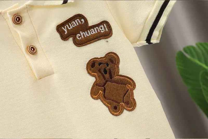 Adorable Cartoon Summer Set for Little Explorers – Soft, Stylish & Play-Ready! - ThiGui