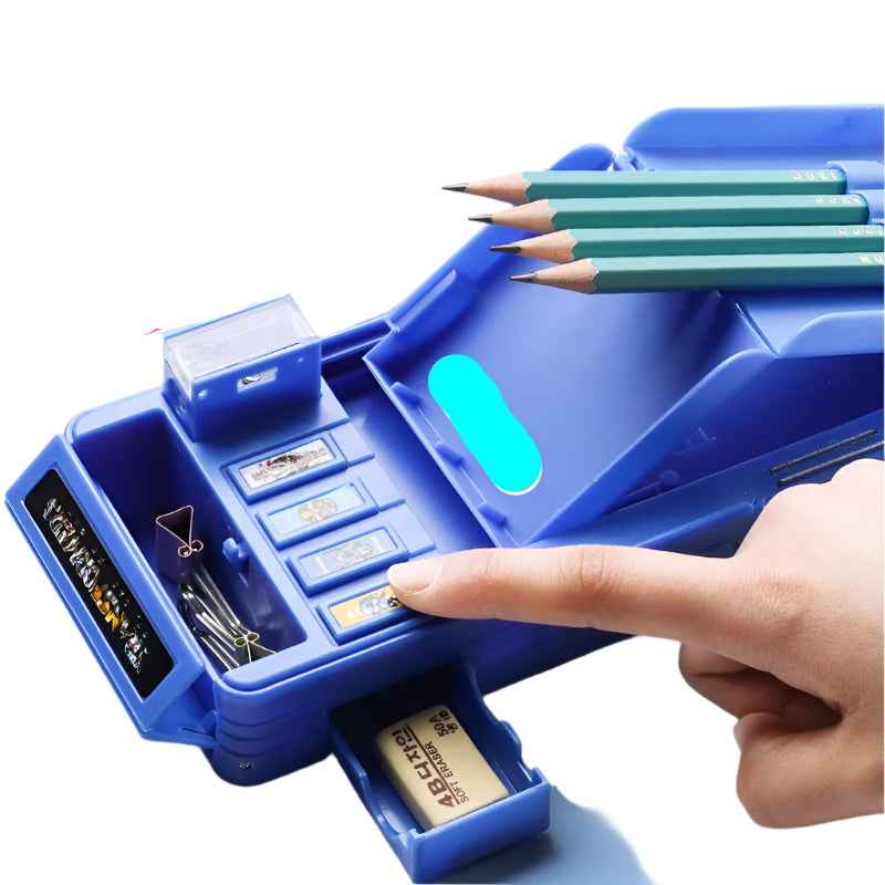 🎨The Secret Agent Pencil Case – Double-Layer Storage with Password Lock for Smart & Stylish Boys - ThiGui