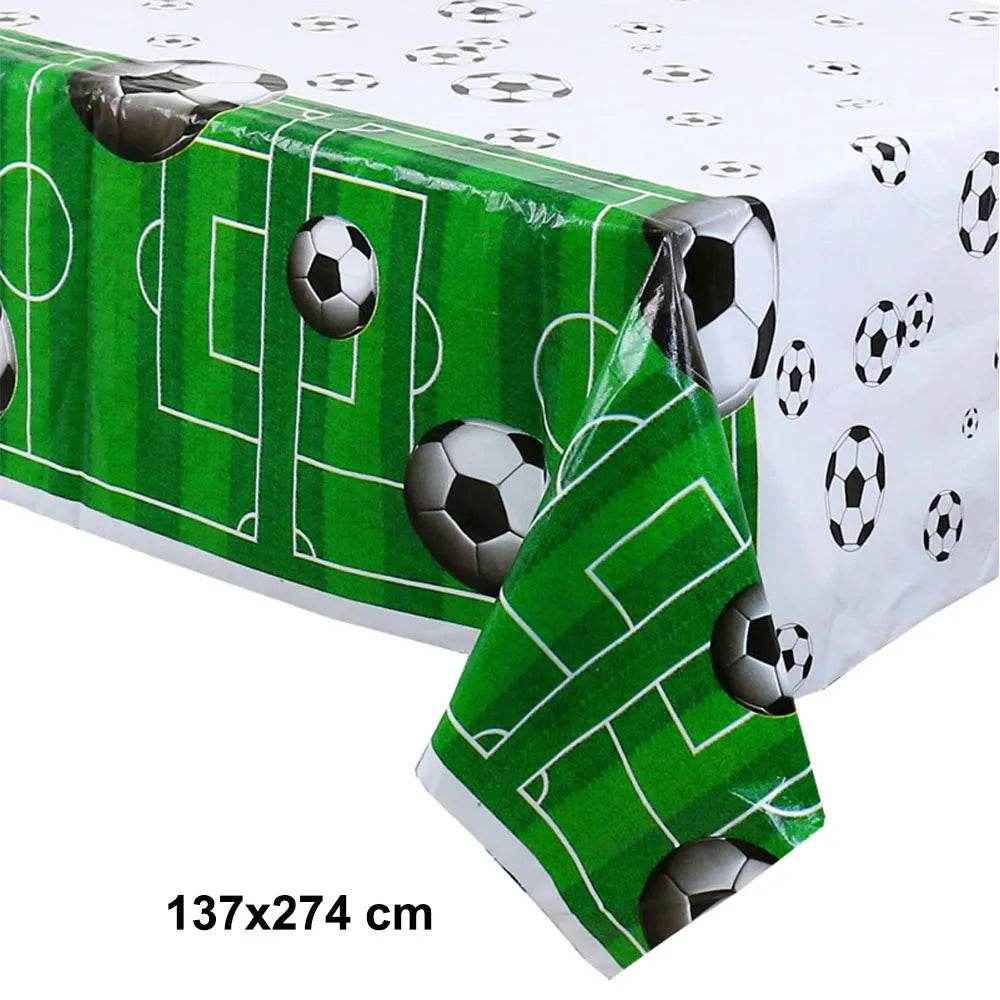 🎉Kick Off the Party – Football Tablecloth That Scores Big on Style & Mess Control! - ThiGui