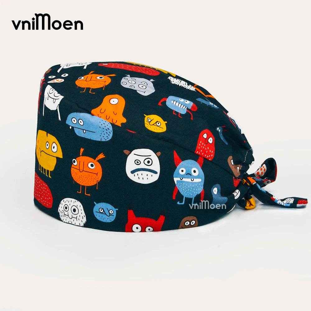 🧢Cool & Comfy Printed Head Caps – For Budding Doctors, Artists & Little Explorers! - ThiGui