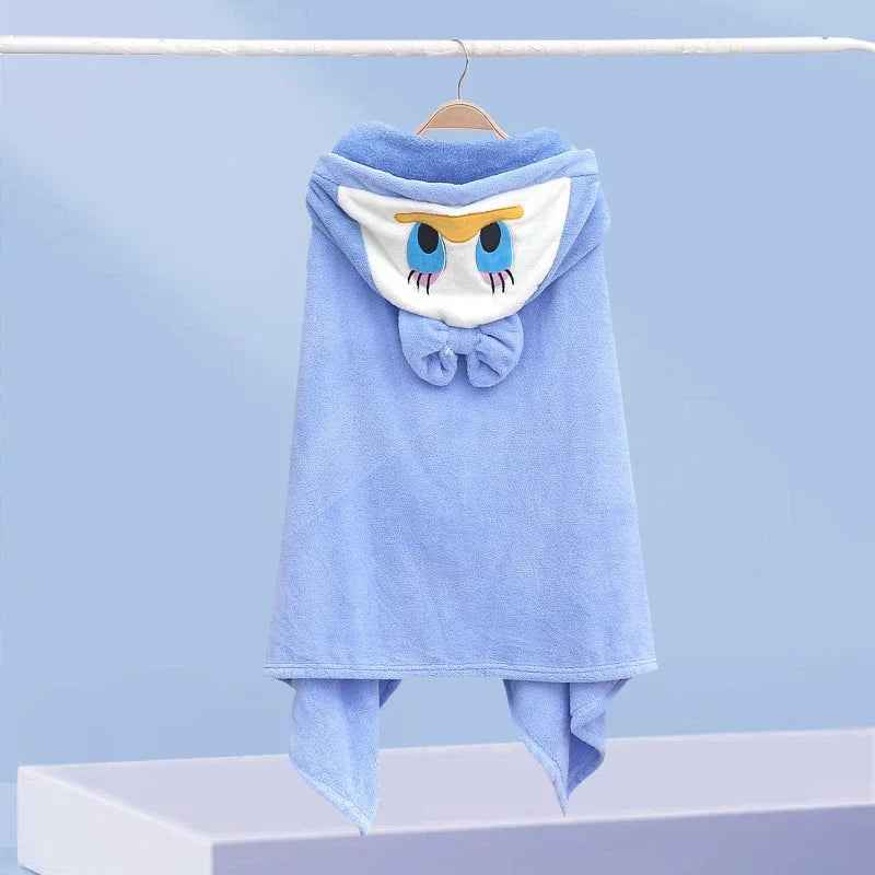 🛁⚡ Snuggly Hooded Bathrobe – Soft, Fast-Drying & Super Cute! - ThiGui