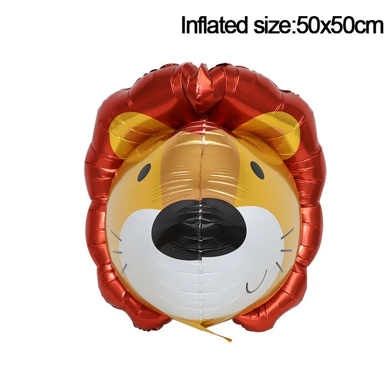 🎉 Wild Jungle Animal Balloons – Safari Party Magic with Lions, Tigers & More! 🐯🎈 - ThiGui