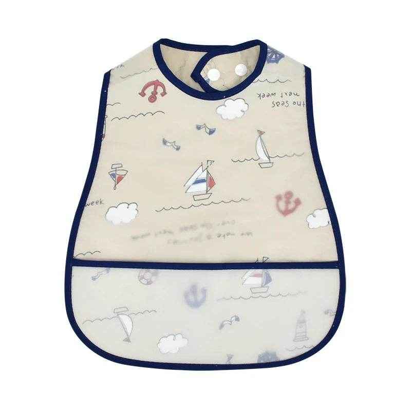 🍼Super Cute Waterproof Cartoon Bibs – Mealtime Magic for Messy Little Explorers! - ThiGui