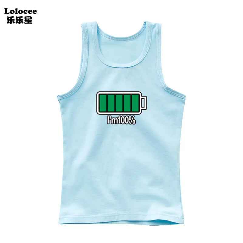 🌞Cool & Comfy Summer Tank Tops for Active Boys – 5 Fun Colours! - ThiGui