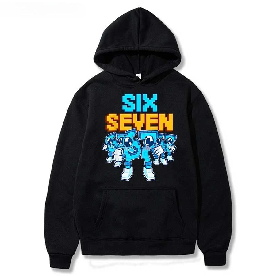 Bruh 67 Six Seven Brainrot Hoodie 😎🔥 Cool & Cosy Kids Streetwear Sweatshirt - ThiGui