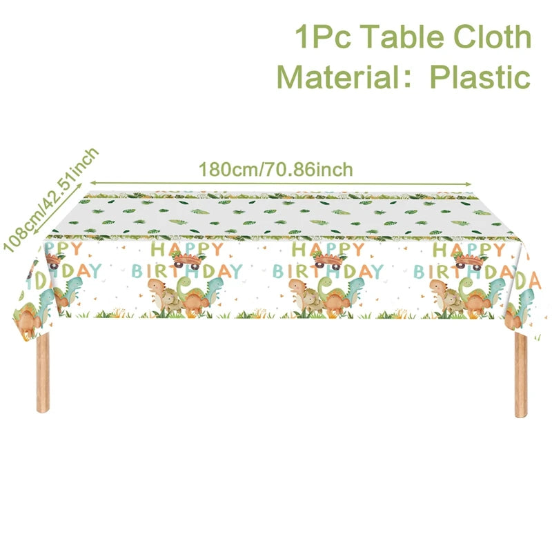 🦖 Roarsome Dino Tableware Set – Make His Birthday Wild & Easy! 🎉🍽️ - ThiGui