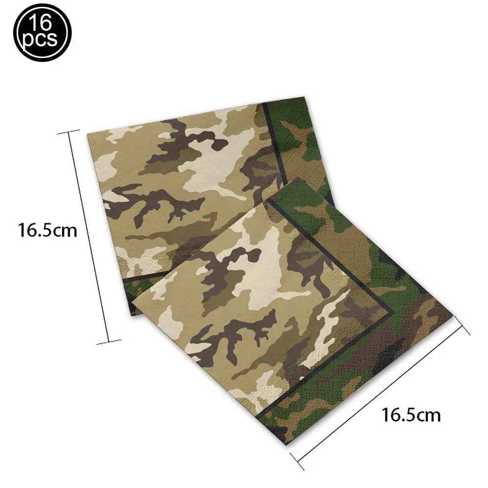 🎁Mission Party Success – Epic Camouflage Balloon Set for Little Soldiers! - ThiGui