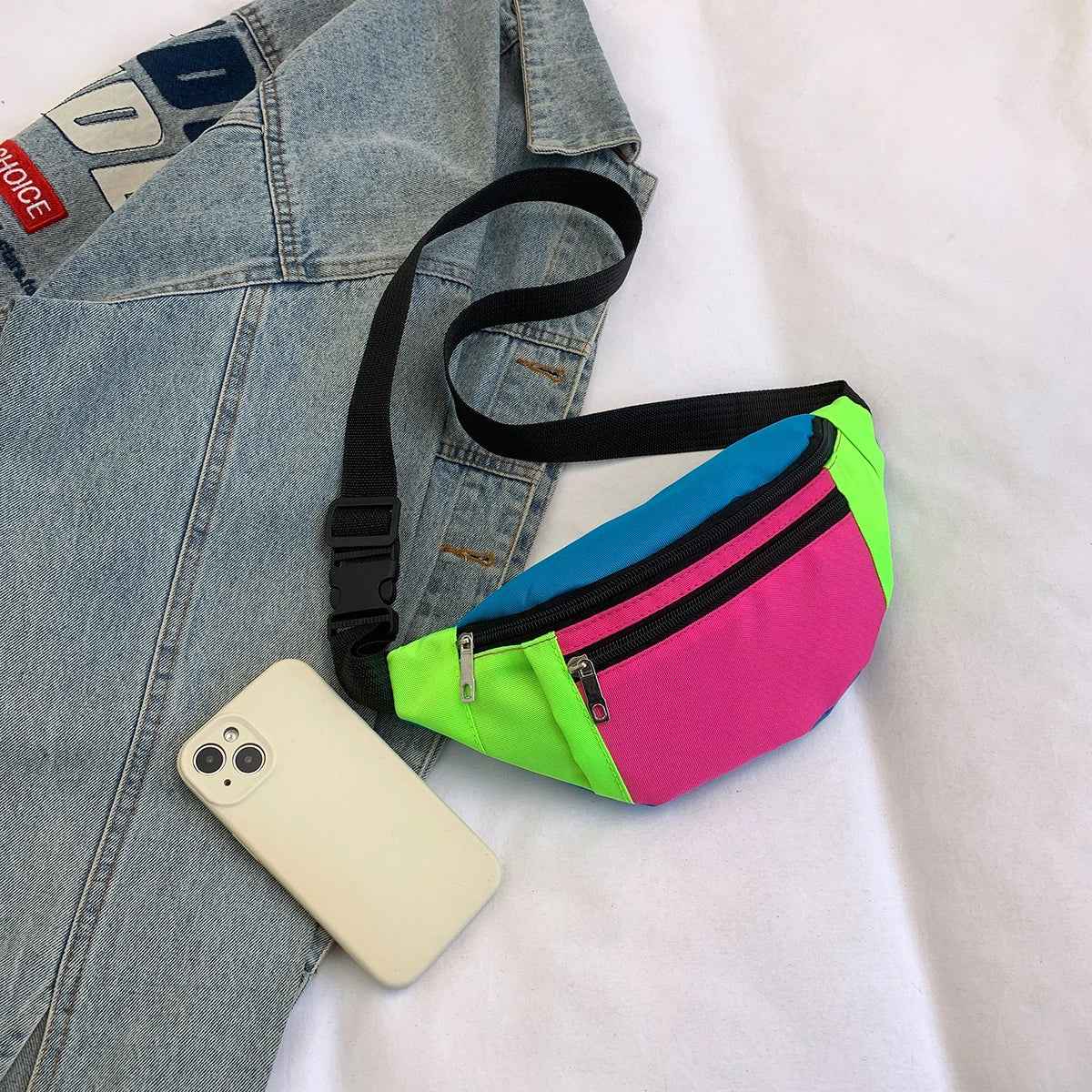 🎽 Active Boys' Best Friend – Large Sporty Fanny Pack for All Their Adventures 🌍🏃 - ThiGui