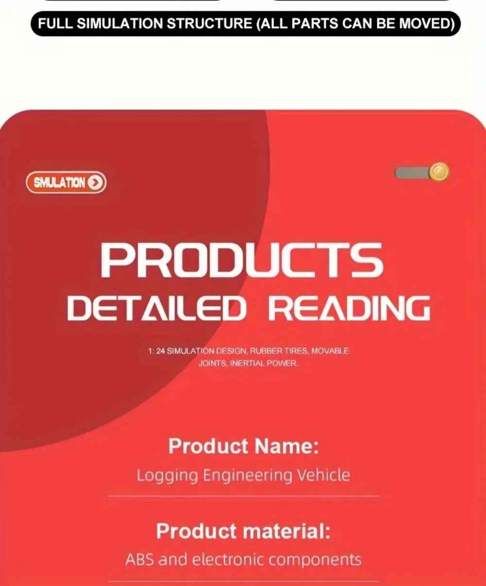 🚜 Big Wheels, Bright Lights – Farm Tractor Toy with Sounds & Trailer Fun! 🎶🌾 - ThiGui