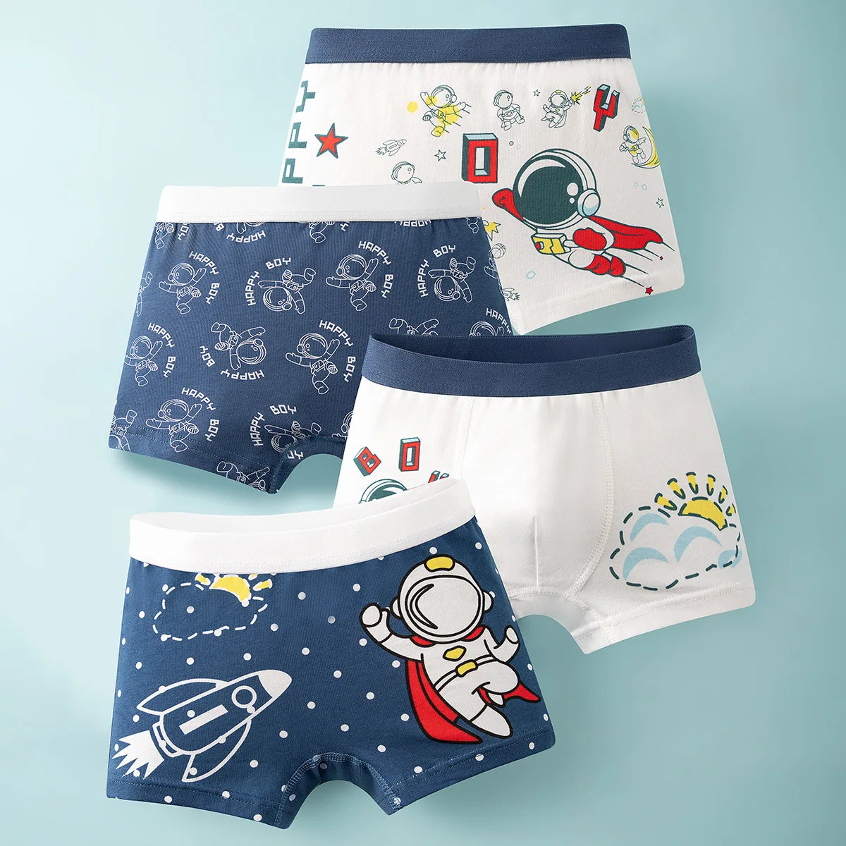 🦖 Dino Days Boxer Briefs – Soft & Comfy Cotton Undies for Boys! 🩳✨ - ThiGui