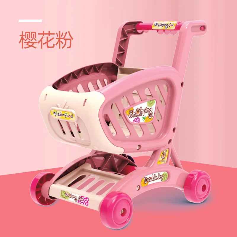 🛒 Little Shopper, Big Imagination – Pretend Supermarket Cart Toy for Toddlers! 🍎🥕🛍️ - ThiGui