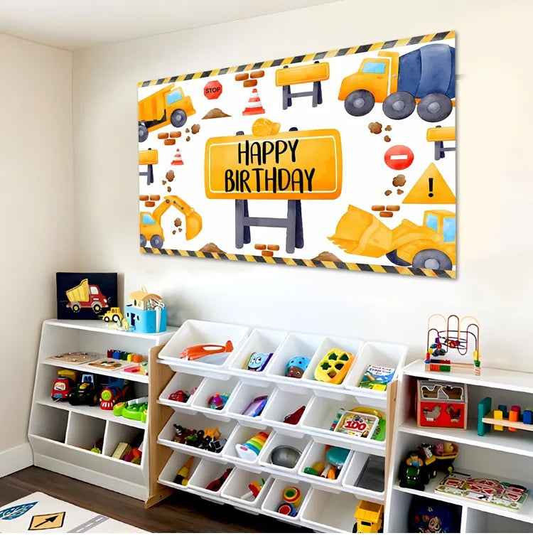 Dig In, Builders! Adorable Construction Party Set for a Wrecking Good Time 🎉 - ThiGui