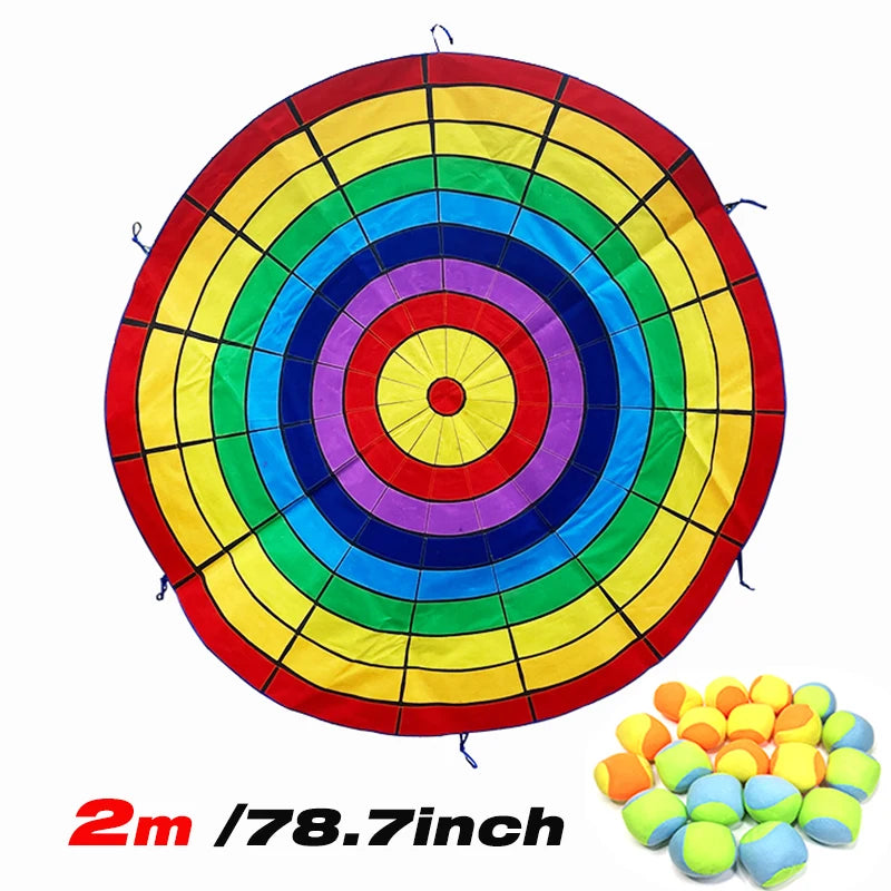 🎯 Sticky Ball Dartboard – Mess-Free Throwing Fun for Energetic Boys! 🧲🏃‍♂️🌈 - ThiGui