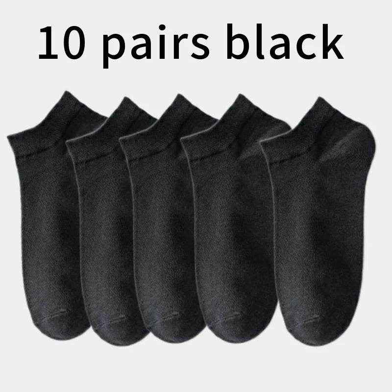 🧦Comfy Cotton Ankle Socks – 10 Pairs of Soft, Breathable Everyday Winners for Your Little Dynamo! - ThiGui