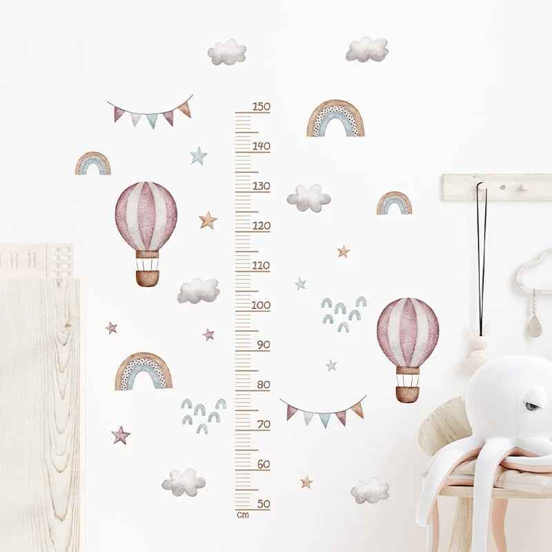 🐘3-in-1 Jungle Fun Growth Charts – Cute Animal Rulers for Growing Boys' Rooms - ThiGui
