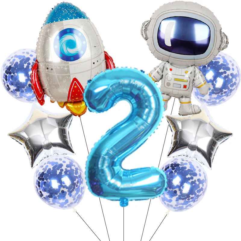 Blast Off to Fun – Space Balloon Set That Makes Birthdays Out of This World! - ThiGui