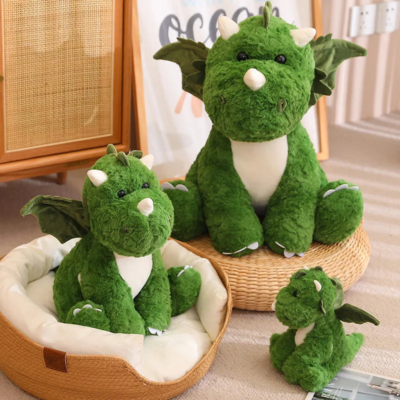 🦕 From Egg to Snuggle – Magical Dinosaur Plush for Roaring Cuddles! 💚🥚 - ThiGui